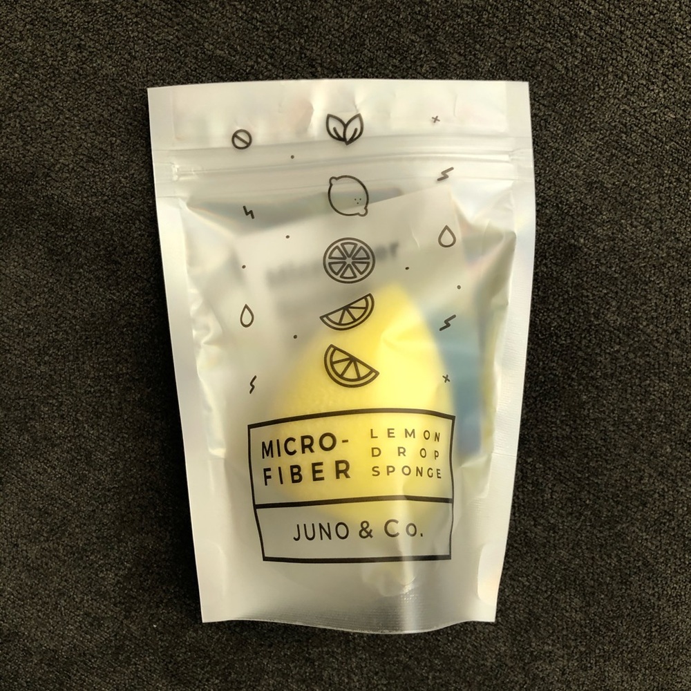 JUNO & CO. MICROFIBER VELVET SPONGE